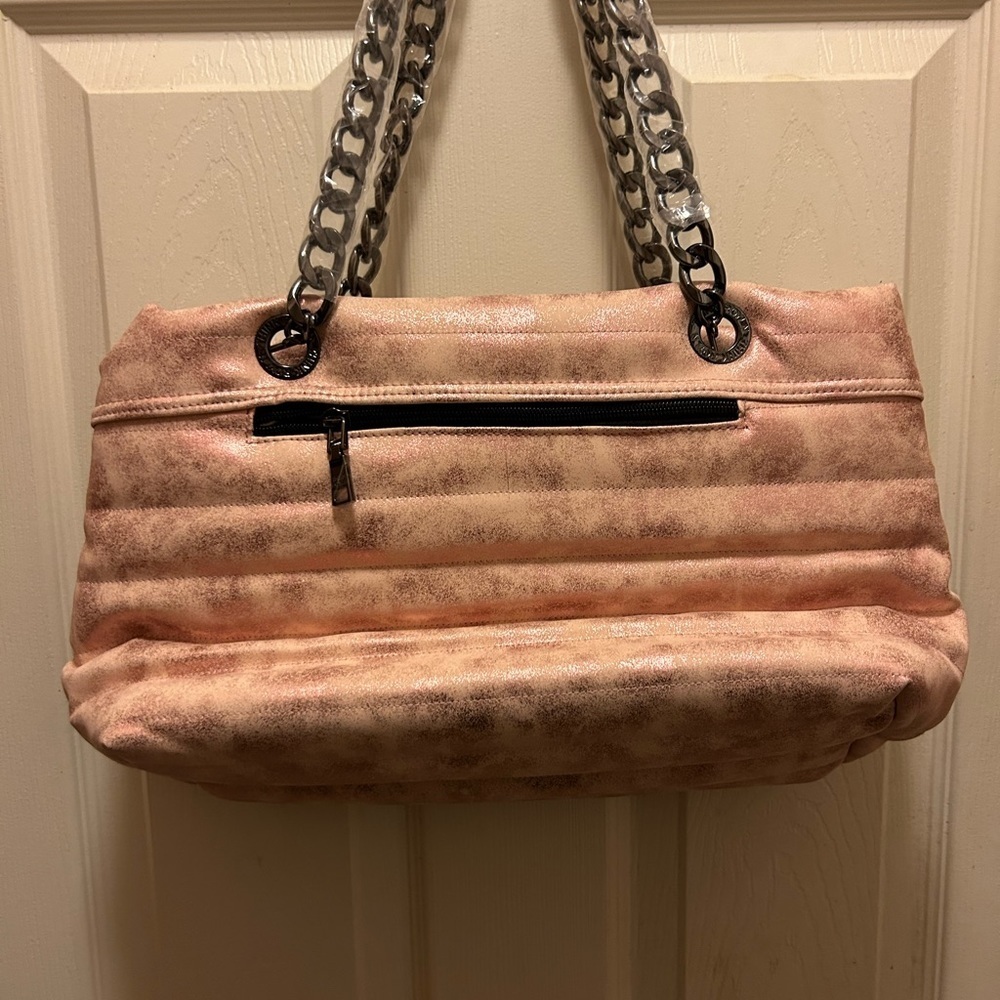 Think Royln NWT Pink w/ Rosegold Shoulder Bag - Picture 3 of 12